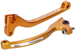 Remgreep set Doppler Goud AJP Derbi GPR 50 / Motorhispania RYZ / Rieju MRT 50 / Rieju MRX / Rieju RR 50 / Rieju SMX / Rieju Spike (AJP Handels)