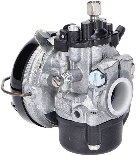 Carburateur Dellorto SHA L 14.12mm Tomos A35 / Tomos A3 / Tomos Flexer / Tomos Youngster / Piaggio Velofax (Handchoke Met Hevel)