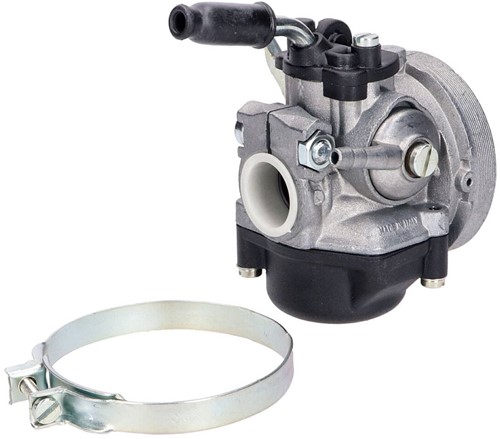 Carburateur Dellorto SHA 14.12mm Tomos A35 / Tomos A3 / Tomos Flexer / Tomos Youngster / Piaggio Velofax (Handchoke Met Hevel)