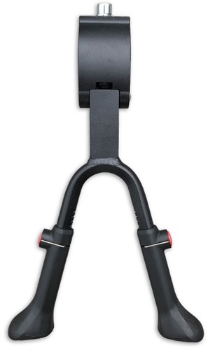 Fiets Onderstandaard 2-Poot Lynx 24-28 Inch wielen Zwart (Instelbaar)