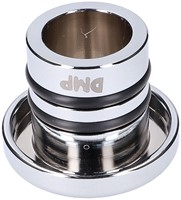 Benzinetank Dop Puch Maxi Metaal / Chroom Duwdop [Met Puch Logo] Type1-2