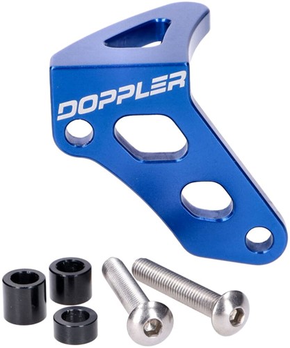 Koppelingskabel bevestigingsplaat Doppler voor Minarelli AM6 Blauw