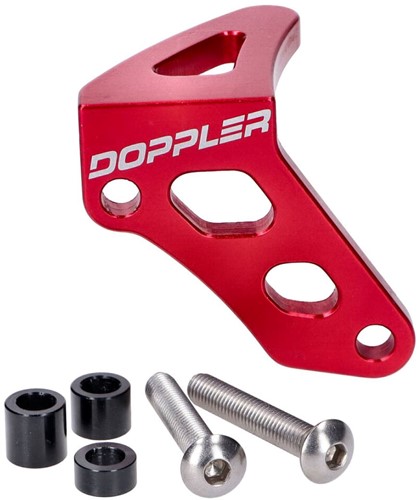 Koppelingskabel bevestigingsplaat Doppler voor Minarelli AM6 Rood