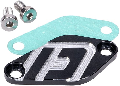 Oliepompdeksel CNC Doppler V2 Zwart Aprilia RX 50 / Aprilia MX 50 / Beeline SMX 50 / Beta RR 50 / Beta RR 50 Enduro / Beta RR 50 / CPI Supercross SX 50 / MBK X-Limit 50 Enduro