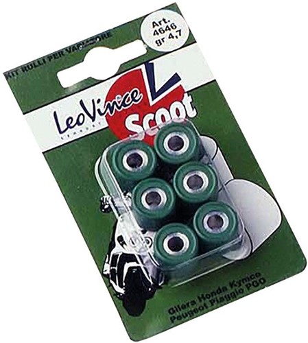 Variateur rollenset LEOVINCE 16x13mm 8,5 gram (6 rollen)