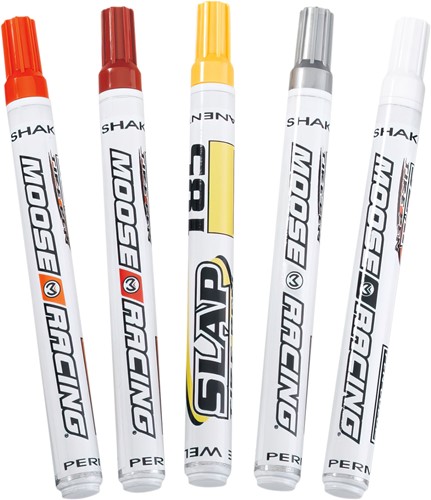 Bandenstift Verfstift Moose Racing Geel Permanent 12ml