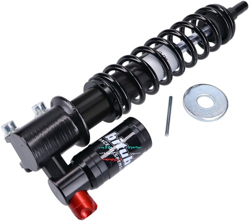 Schokbreker Bitubo voor Vespa Gts 125 T/m 300 - Black Edition - Lengte 238mm - Twee Bouten