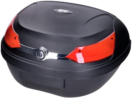 Topkoffer Scooter 51Ltr Zwart Inclusief Slede - 59.5x44x32cm