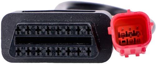 Kabelboom OBD2 Stekker Vespa Sprint / Vespa Primavera [Voor Euro4 & Euro5 modellen] 6 Pins Stekker-2