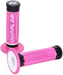 Handvatset Doppler 3D Roze / Zwart Universeel Scooter - Brommer