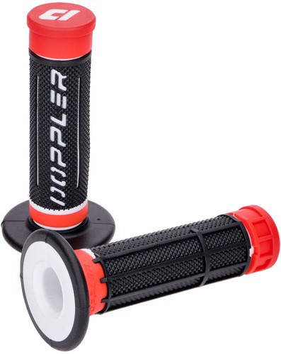 Handvatset Doppler 3D Zwart / Rood Universeel Scooter - Brommer