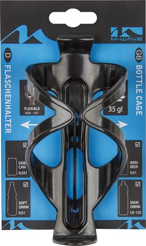 Fiets M-wave bidonhouder Flexibel, 0.33L-1.5L.