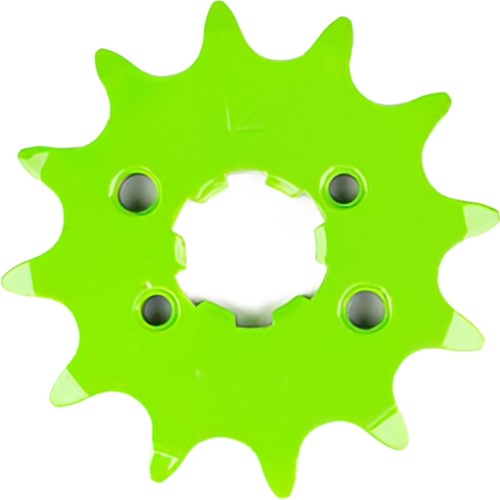 Voortandwiel 15T voor Aprilia / Gilera / Derbi Senda D50B0 / EBE / EBS - Groen