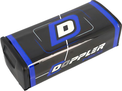 Stuurpad Doppler Fatbar Zwart / Blauw - Voor 28mm sturen - Zonder Middenbeugel