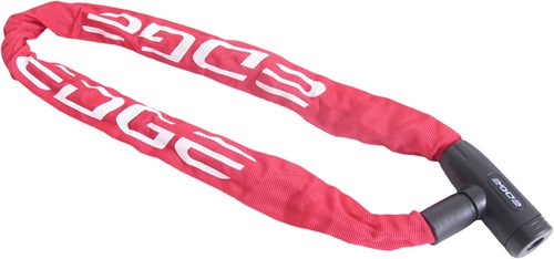 Fiets Kettingslot Edge Granito 60 - ø6mm x 1100mm - rood