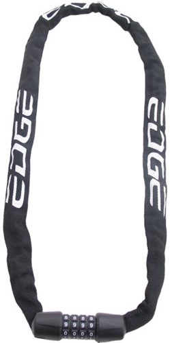 Fiets Kettingslot met code Edge Web Racer 90cm - zwart
