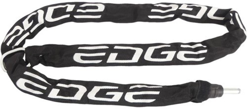 Fiets Insteekketting Edge 140 cm met zwarte nylonhoes