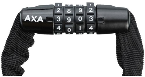 Fietshelm Kettingslot Axa Rigid RCC code 120/3,5 - Roze-2