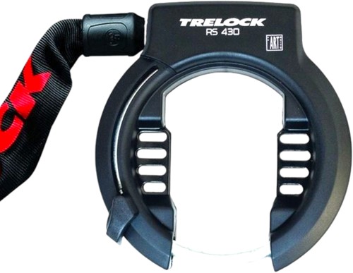 Fiets Ringslot Trelock ART** RS430 incl. Insteekketting ZR355-100cm En Opbergtasje