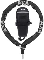 Fiets Insteekketting met tas Axa RLC 100/5,5 - zwart