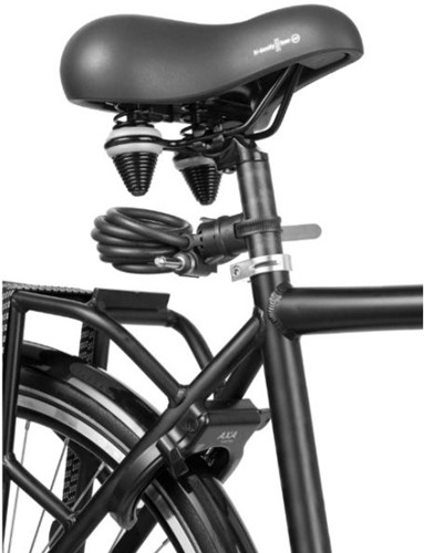 Fiets Insteekkabel Axa Newton PI 150/10 - zwart-3