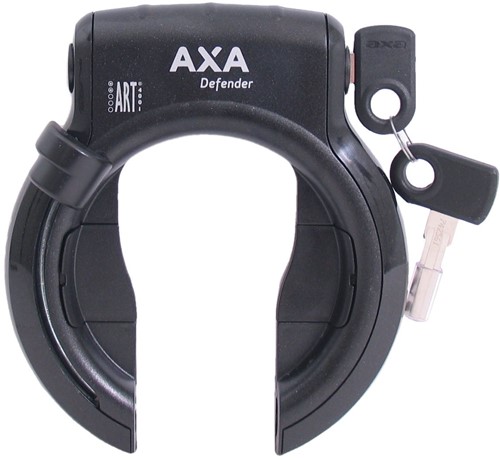 Fiets Ringslot Axa Defender met Bosch 3 Tube Cilinder Glanzend Zwart