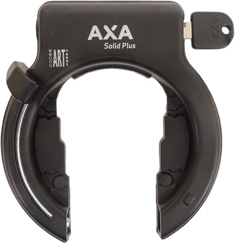 Fiets Ringslot Axa ART** Solid Plus met afdekkapjes Zwart