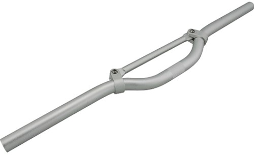 Stuur STR8 Street Racing Scooter Ø22 - Lengte 610mm - Mat Aluminium