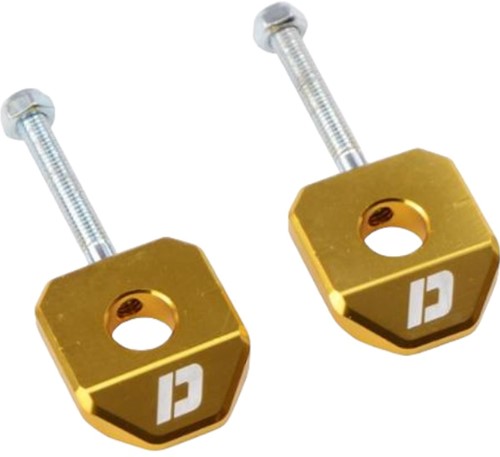Kettingspanner Set Goud Doppler voor Derbi Senda / Aprillia RX50 - Voor 15mm wielas 00h01305171