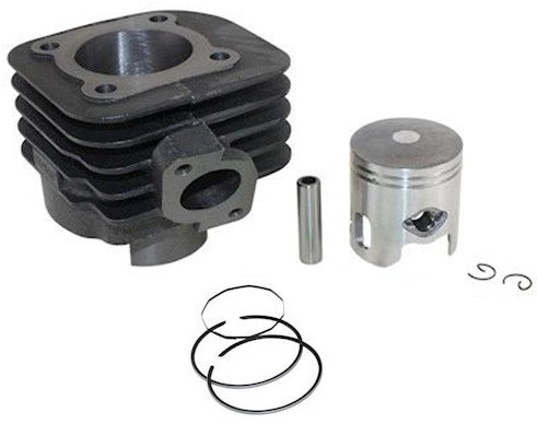Cilinder 50cc Yamaha Neos / Why / Beta Ark / Malaguti F12 / Yamaha Jog / Aprillia Rally / Aprillia Sr 2000 / Scarabeo / Axis / Slider / Pgo Big Max (Zuigerpen 10mm) Originele Kwaliteit