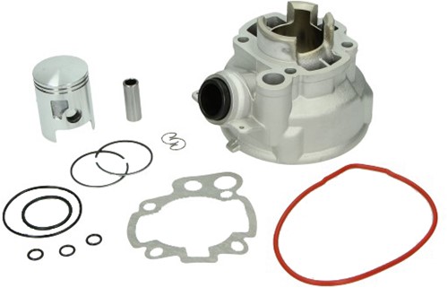 Cilinder 50cc DMP voor Minarelli AM6 Aluminium / Nikasil 
