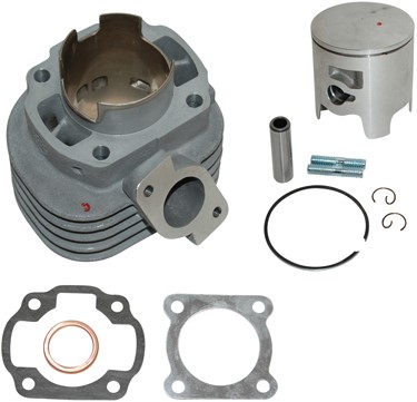 Cilinder 70cc (47.6mm) Airsal T6 Aprillia Rally / Beta Ark / Beta Ycon / Scarabeo / Yamaha Axis / Yamaha Why / Aprillia Sr 2000 / Yamaha Jog / Yamaha Neos / Malaguti F12 / Minarelli Horizontaal