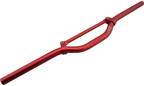 Stuur STR8 Street Racing Scooter Ø22 - Lengte 610mm - Mat Rood