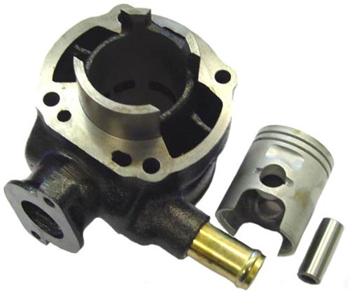 Cilinder 50cc (40mm) Aprillia Sr 2000 Morini Motor / Suzuki Katana Watergekoelde Morini Motor Model Origineel