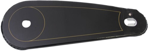 Fiets Kettingkast 24 Inch Lakdoek - Zwart