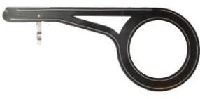 Fiets Kettingscherm Axa KSR 38-40T - Zwart