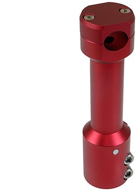 Stuur Clamp voor Yamaha Aerox / MBK Nitro - Mat Rood 