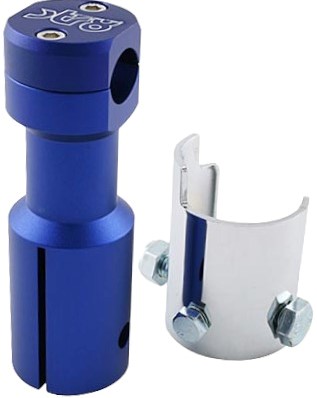 Stuur Clamp voor Peugeot Speedfight 1-2 / Peugeot Viva City T/m 2007 - Mat Blauw