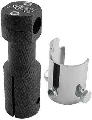 Stuur Clamp voor Peugeot Speedfight 1-2 / Peugeot Viva City T/m 2007 - Mat Carbon look