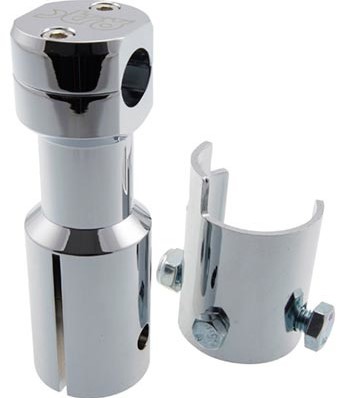 Stuur Clamp voor Peugeot Speedfight 1-2 / Peugeot Viva City T/m 2007 - Chroom