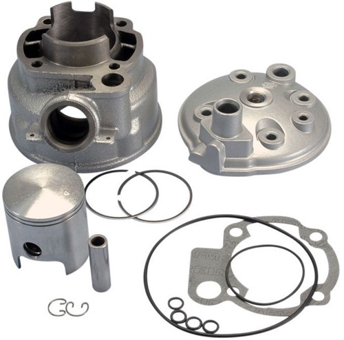 Cilinder Polini 80cc Big Bore Aprilia RS50 / Aprilia RX50 / Beta ART Motard / Beta RR Enduro / Motorhispania Furia SM / Peugeot XP6 / Rieju MRX / Rieju MRT / Rieju RS3 / Rieju RS2 / Yamaha DT50R / Am6