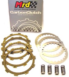 koppelingsplaat set minarelli AM6 / yamaha TZR 50 carbon metrakit