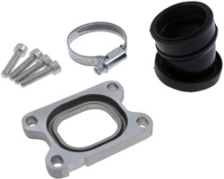 Spruitstuk Polini 28 t/m 30 mm voor Derbi D50B0 / Derbi EBE50 / Minarelli AM6 variabel 20° 215.0428