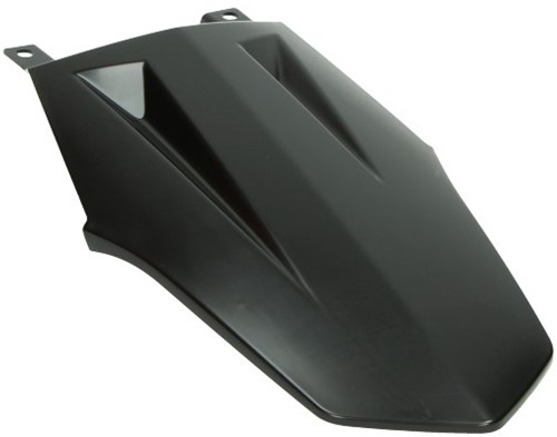 achterspatbord derbi senda zwart origineel - bovenzijde 2B000012000W0N
