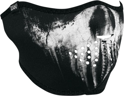 Half Masker Neopreen Ghost Skull