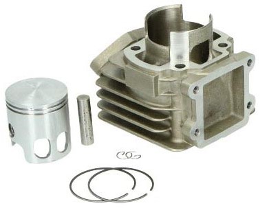 cilinder 70cc yamaha bws / aprilia amico luchtgekoeld + zuiger 46mm