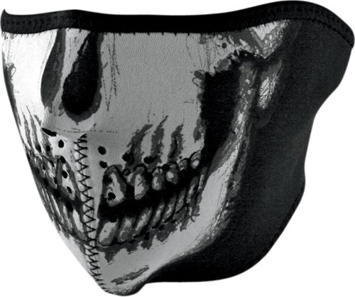 Half Masker Neopreen Skull Face 