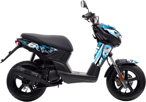 Sticker Set Stage6 voor Yamaha Slider / MBK Stunt - Blauw / Zwart