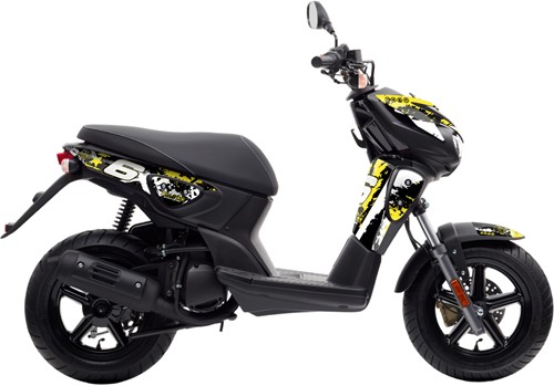Sticker Set Stage6 voor Yamaha Slider / MBK Stunt - Geel / Zwart