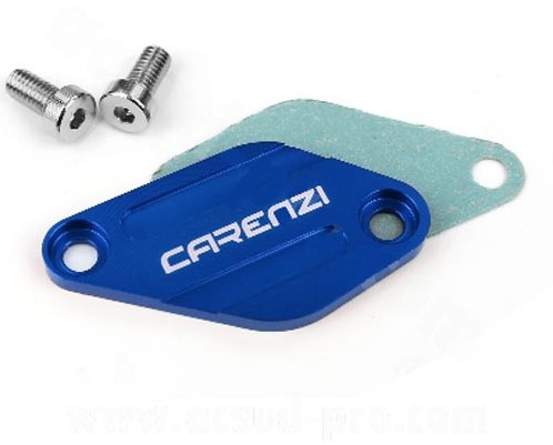 Oliepompdeksel Carenzi Blauw Aprilia RX 50 / Aprilia MX 50 / Beeline SMX 50 / Beta RR 50 / Beta RR 50 Enduro / Beta RR 50 / CPI Supercross SX 50 / MBK X-Limit 50 Enduro / Motorhispania Furia 50 / Moto